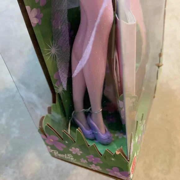 Barbie 2003 Fairytopia Purple Sparkle Fairy Mattel 3+ H2726 NRFB - Picture 5 of 14